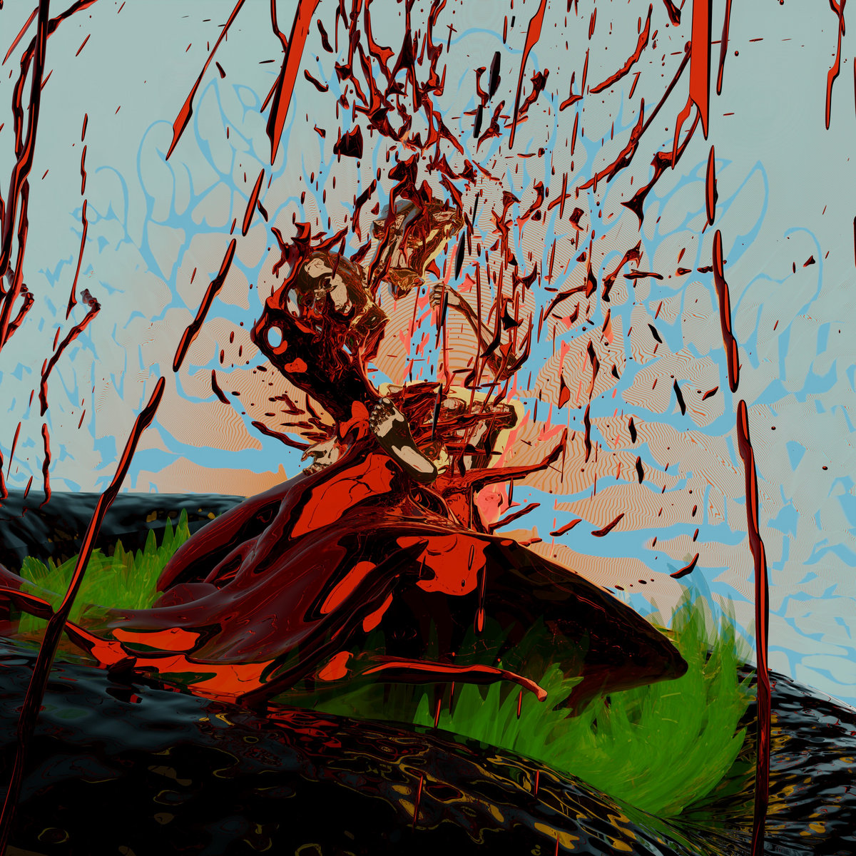 The cover art for 'The Tree, The Rot, The Bloom'